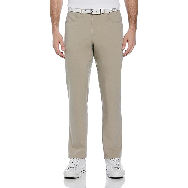 Amazon.com: PGA TOUR Men's Flat Front Comfort Stretch 5 Pocket